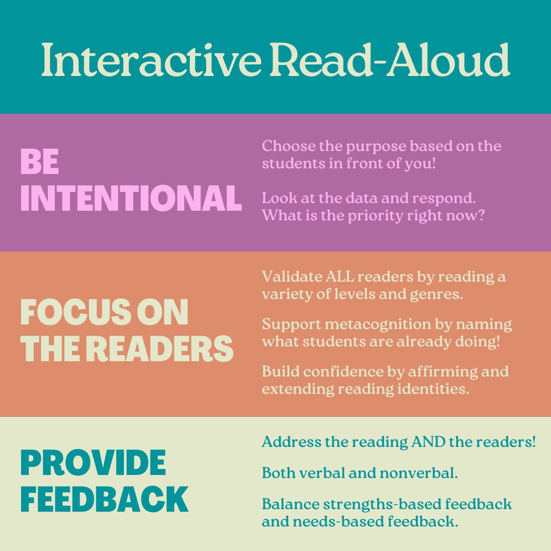 Tips for lifting the level of interactive read-alouds by teaching the reading AND the readers! 📚
<a href="/ci_elem/">Frisco ISD Elementary Teaching and Learning</a> 
<a href="/BreaKJones3/">Brea Jones</a> 
<a href="/hockey_mom07/">Jamie Phillips</a>