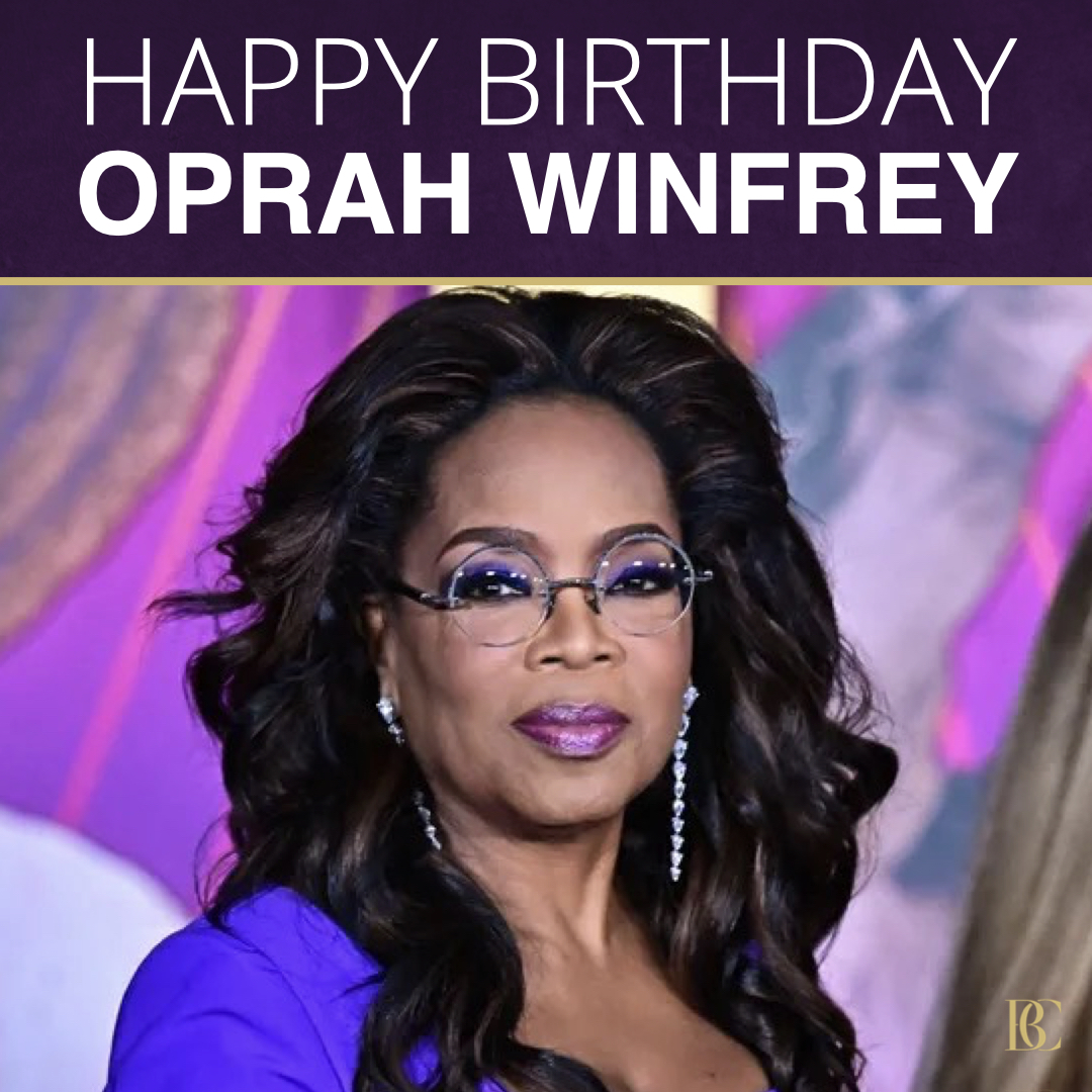 Happy 70th Birthday Oprah! Throughout her expansive career, she’s paved the way for women and young girls by setting an example of EXCELLENCE as a philanthropist, TV producer, talk show host, actress, and much more! 💜🎈