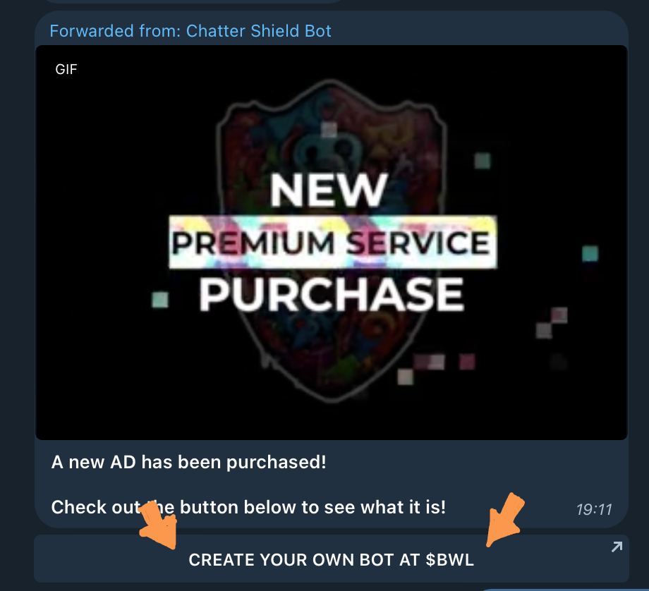 Ad space secured <a href="/ChatterShield/">Chatter Shield</a> ✅   

We are excited to announce that our 1st Ad Display slot has been booked! 

Secured for an entire week, this boosted Ad ensures heightened visibility for Blackwater Labs. Expect an increased level of exposure in the coming weeks.  

$BWL