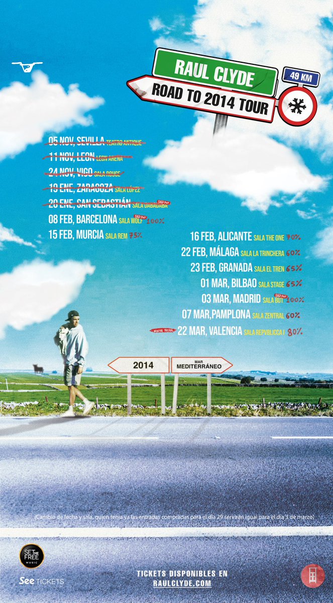 raul_clyde's tweet photo. Mi gente del twitwr vamos a romper bcn la semana q viene, ya quedan pocas entradas en las demassss ciudades 🎟️🎟️🎟️🎟️🎟️🎟️ https://t.co/promTPPgR0