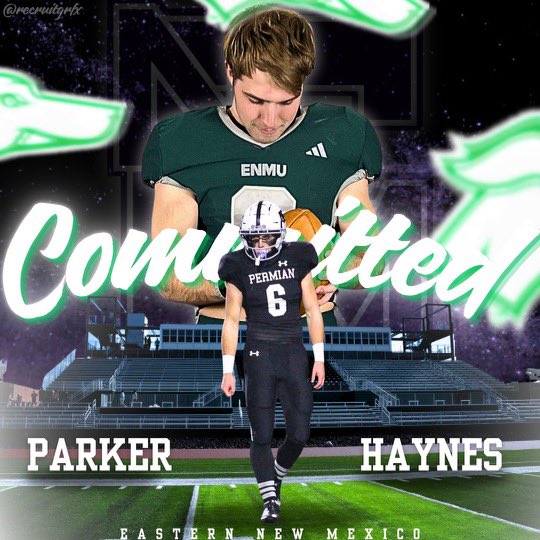 Parker Haynes (@phaynes_46) on Twitter photo #AGTG I am proud to announce I will be continuing my academic and football career at Eastern New Mexico thank you to my family,coaches,and most importantly God. <a href="/CoachKelleyLee/">Kelley Lee</a> <a href="/CoachMcKee_/">Forest McKee</a> <a href="/VanceWashingto2/">Vance Washington</a> <a href="/Coach_JEllison/">Jeff Ellison</a> <a href="/CoachChrisMineo/">Coach Chris Mineo</a> #AGTG I am proud to announce I will be continuing my academic and football career at Eastern New Mexico thank you to my family,coaches,and most importantly God. <a href="/CoachKelleyLee/">Kelley Lee</a> <a href="/CoachMcKee_/">Forest McKee</a> <a href="/VanceWashingto2/">Vance Washington</a> <a href="/Coach_JEllison/">Jeff Ellison</a> <a href="/CoachChrisMineo/">Coach Chris Mineo</a>