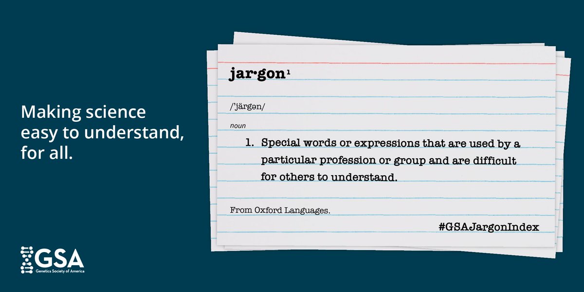 Genetics Society of America tweet media