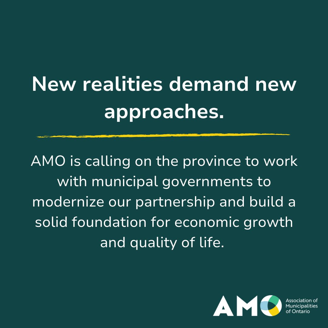 The EOWC joins <a href="/AMOPolicy/">AMO</a> in calling on the province to work with municipal governments on a new fiscal partnership to build a solid foundation for economic prosperity and better quality of life.

EOWC news release: eowc.org/news/a-more-pr…