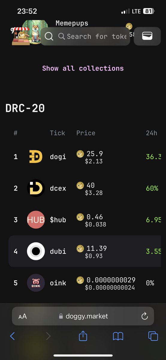 drc20whale's tweet photo. Korkmadım ve satmadım başaracağım $dcex  $dogi @okx 

I wasn't afraid and I didn't sell out, I will make it
@btc https://t.co/Ki03TOXizU