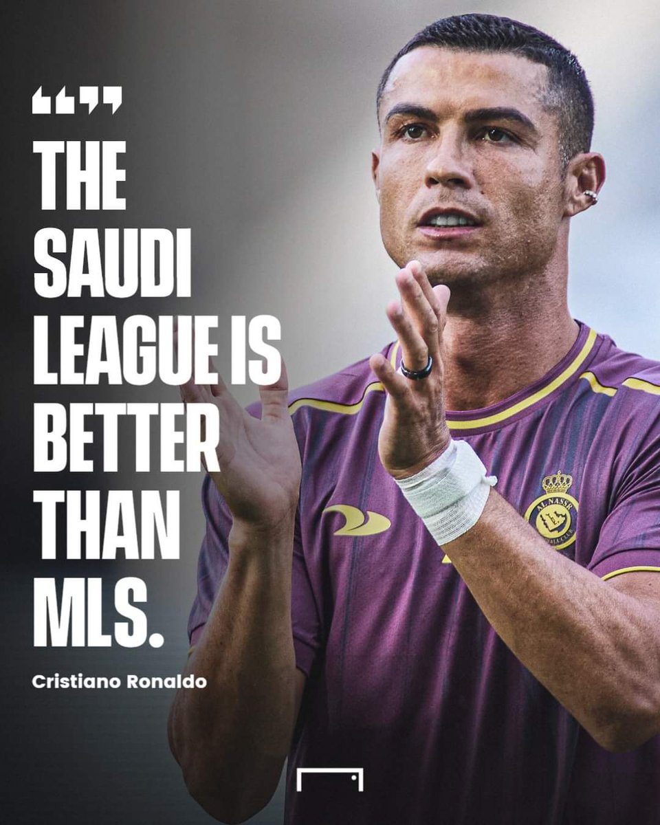 Cristiano Ronaldo picked his side, and he wasn't wrong. 🇸🇦🤷🏻‍♂️