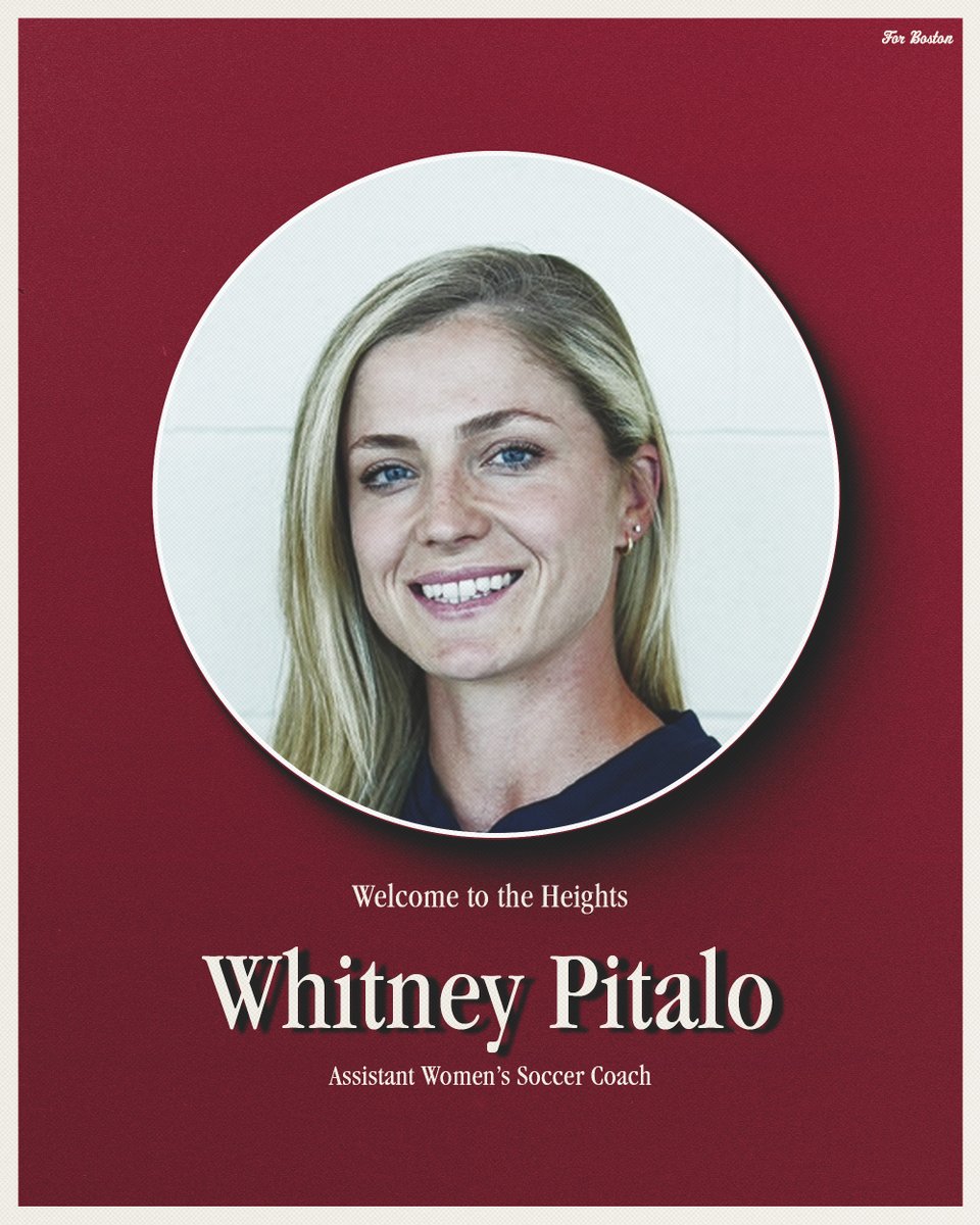 Excited to have Whitney Pitalo join the coaching staff!