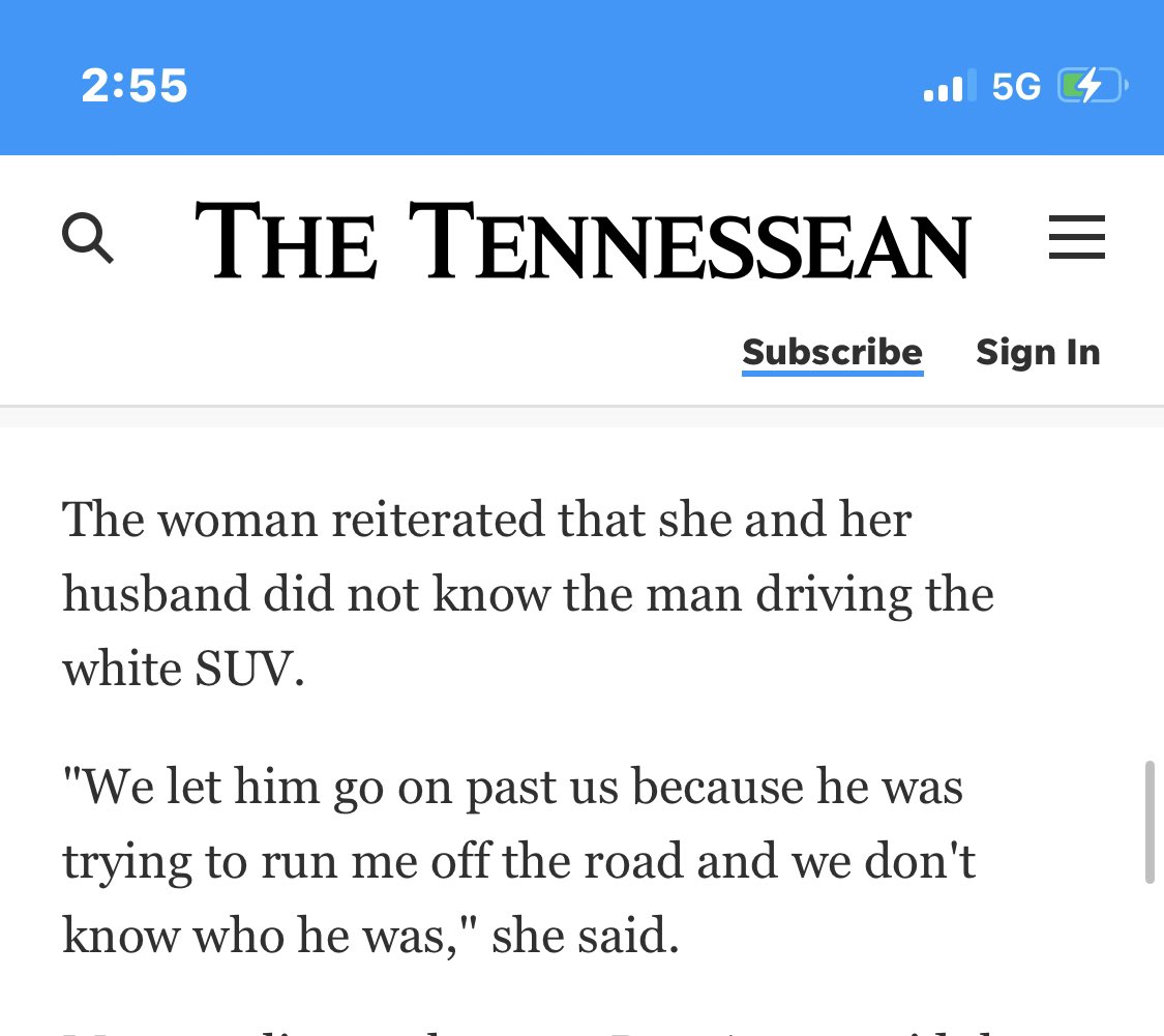 RNVols's tweet photo. @itzGlide @Titans Hard to argue facts.
Trying to run someone off the road is attempted murder to me 🤷🏼‍♂️ https://t.co/FvbzXhVekB