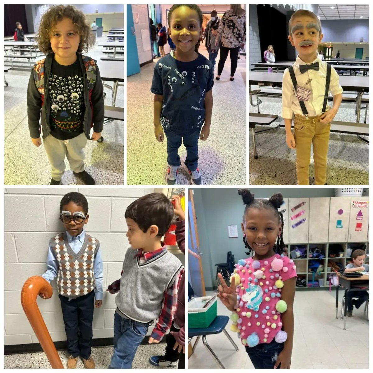 TESRockfish's tweet image. We loved seeing our students celebrate 100 Days of School! Our theme was &quot;100 Day Brighter&quot; and we encouraged our community to wear bright/neon colors. We saw many students who dressed like they were 100-years old or wear 100 things. Thanks to everyone who joined in the fun!