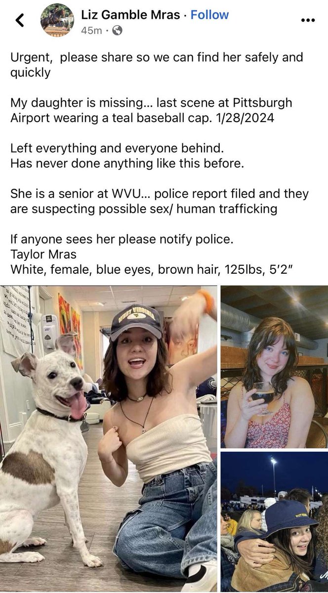 crossposting from Facebook, please retweet

very serious and scary situation, any additional eyes on this post and information could help