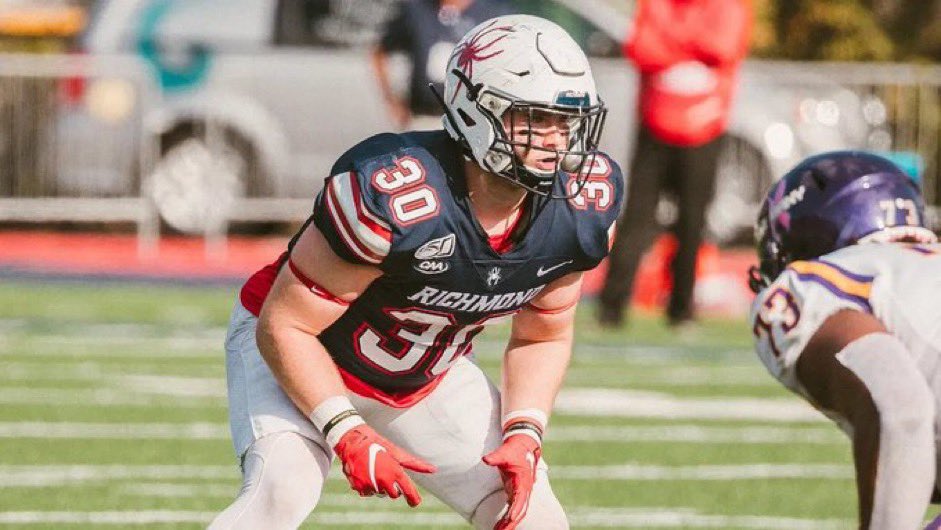 Mike Rittelmann (@mrittcgs) on Twitter photo π¨2024 <a href="/CGSAllStar/">The College Gridiron Showcase</a> Player Spotlight
βοΈ Linebacker <a href="/TWheels24/">Tristan Wheeler</a> of <a href="/Spiders_FB/">Richmond Spiders Football</a>
βοΈ 2023 β‘οΈ 121 Tackles with 10 TFLβs and 3 Sacks
βοΈ π¨ 5 Time All-American β‘οΈ 5 consecutive seasons
βοΈ 4 Time 1st Team All-<a href="/CAASports/">Coastal Athletic Association</a>
βοΈ Finished career leading all active players in tackles β‘οΈ π¨2024 <a href="/CGSAllStar/">The College Gridiron Showcase</a> Player Spotlight
βοΈ Linebacker <a href="/TWheels24/">Tristan Wheeler</a> of <a href="/Spiders_FB/">Richmond Spiders Football</a>
βοΈ 2023 β‘οΈ 121 Tackles with 10 TFLβs and 3 Sacks
βοΈ π¨ 5 Time All-American β‘οΈ 5 consecutive seasons
βοΈ 4 Time 1st Team All-<a href="/CAASports/">Coastal Athletic Association</a>
βοΈ Finished career leading all active players in tackles β‘οΈ