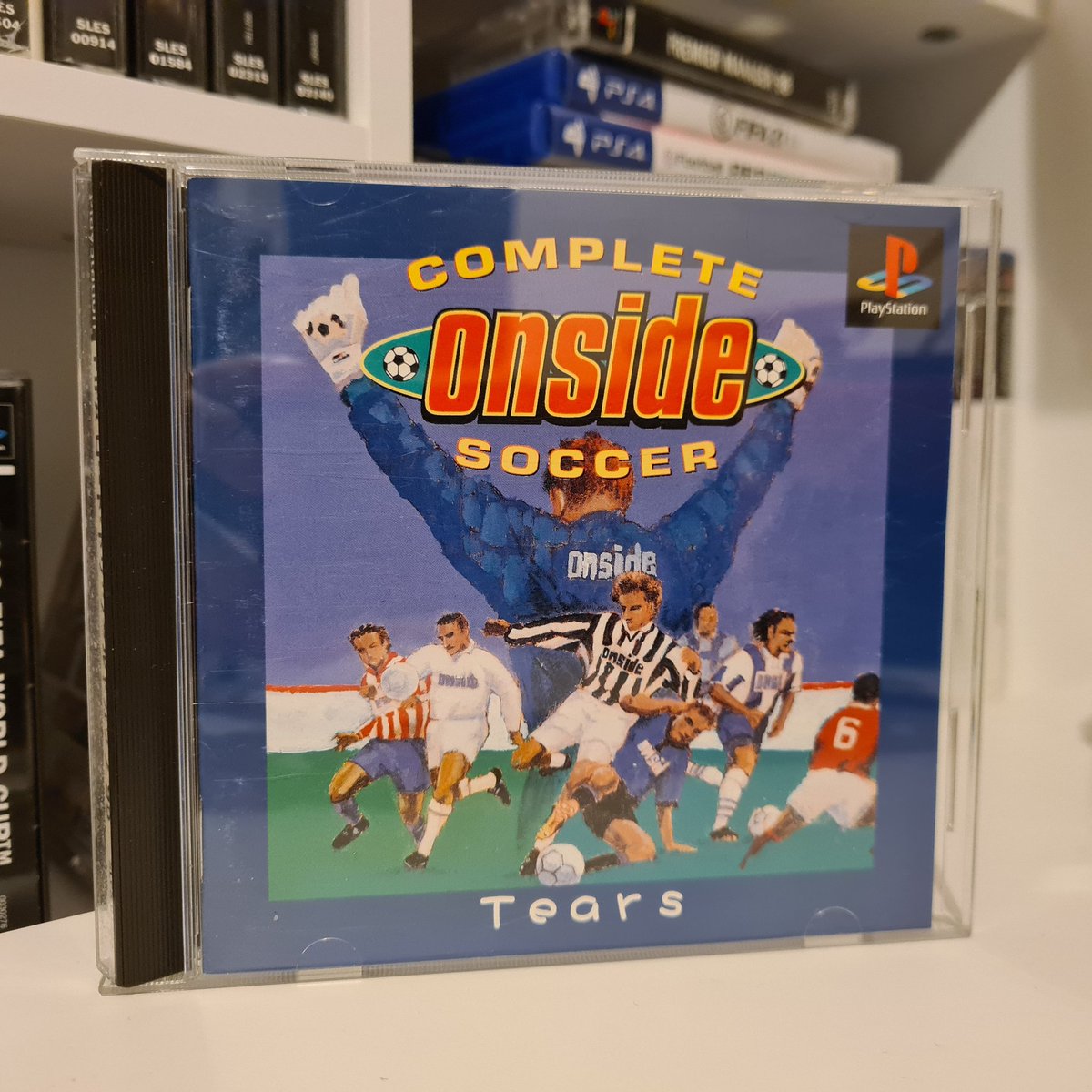 T_I_F_G's tweet photo. ⏪ Complete Onside Soccer was released in Japan on this day in 1996!

With a management mode and on-pitch play it's a real jack of all trades.

And master of absolutely none.

#PS1 #OTD https://t.co/k79EV9MhqJ