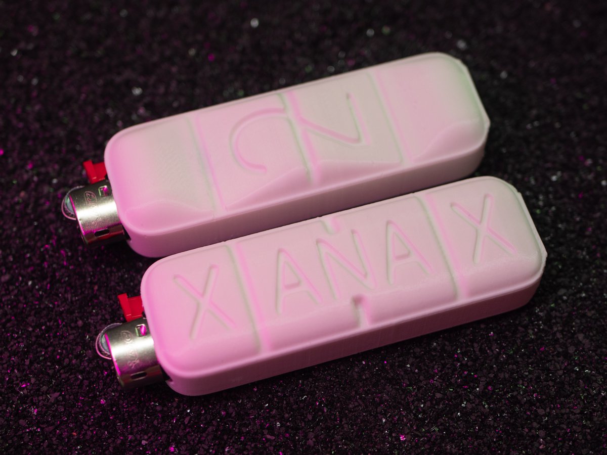 Now available @ FuzedLabs.com -- The Xanny Bar Bic Lighter Case - Available in 48 COLORS to personalize to your personal style. 

#xanax #xannybars #xannys #lightercase #biclighter #biclightercase #clippercase #clipperlighter #fuzedlabs