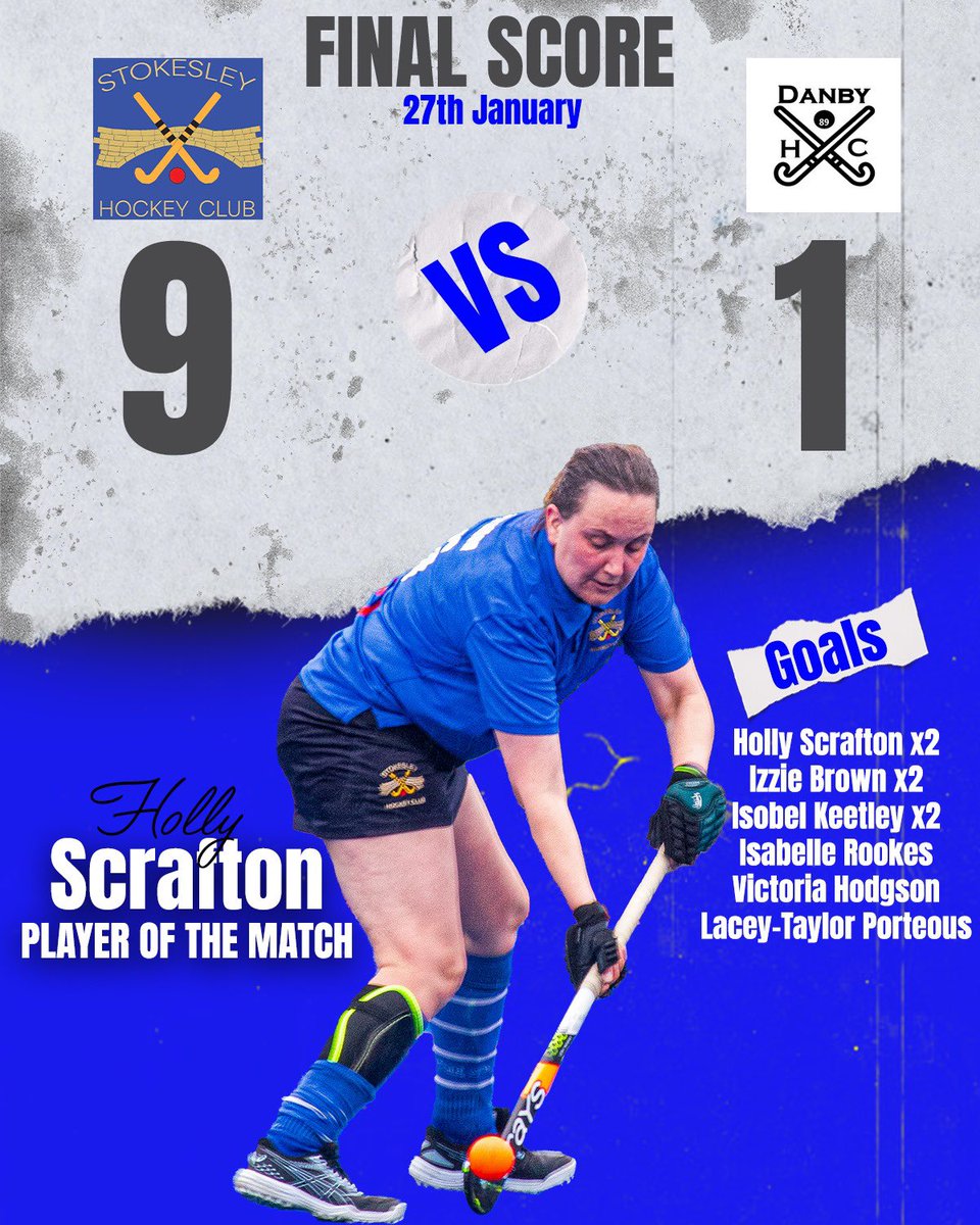 This Weekends Results!
1s 0-4 Sheffield (loss)
2s 9-1 Danby (win)
#stokesleyhockey #results #letsgothe2s