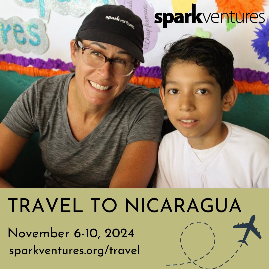 SparkVentures's tweet photo. Want to travel to Nicaragua? Join the Spark Ventures Impact Travel Experience where you will take part in meaningful engagement with community leaders. 

November 6-10, 2024: https://t.co/m3bba13eXd./travel https://t.co/bbxrjqJF3U
