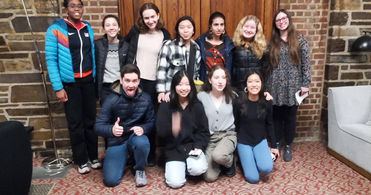 LvilleSchool's tweet photo. Lawrenceville's Reach Out to the Arts (ROTTA) program had their first exciting trip of 2024! This weekend, they had the pleasure of witnessing the Mark Morris Dance Group at McCarter Theatre in Princeton. Stay tuned for more amazing regional and local arts events coming your way! https://t.co/IAaOyg4wy3