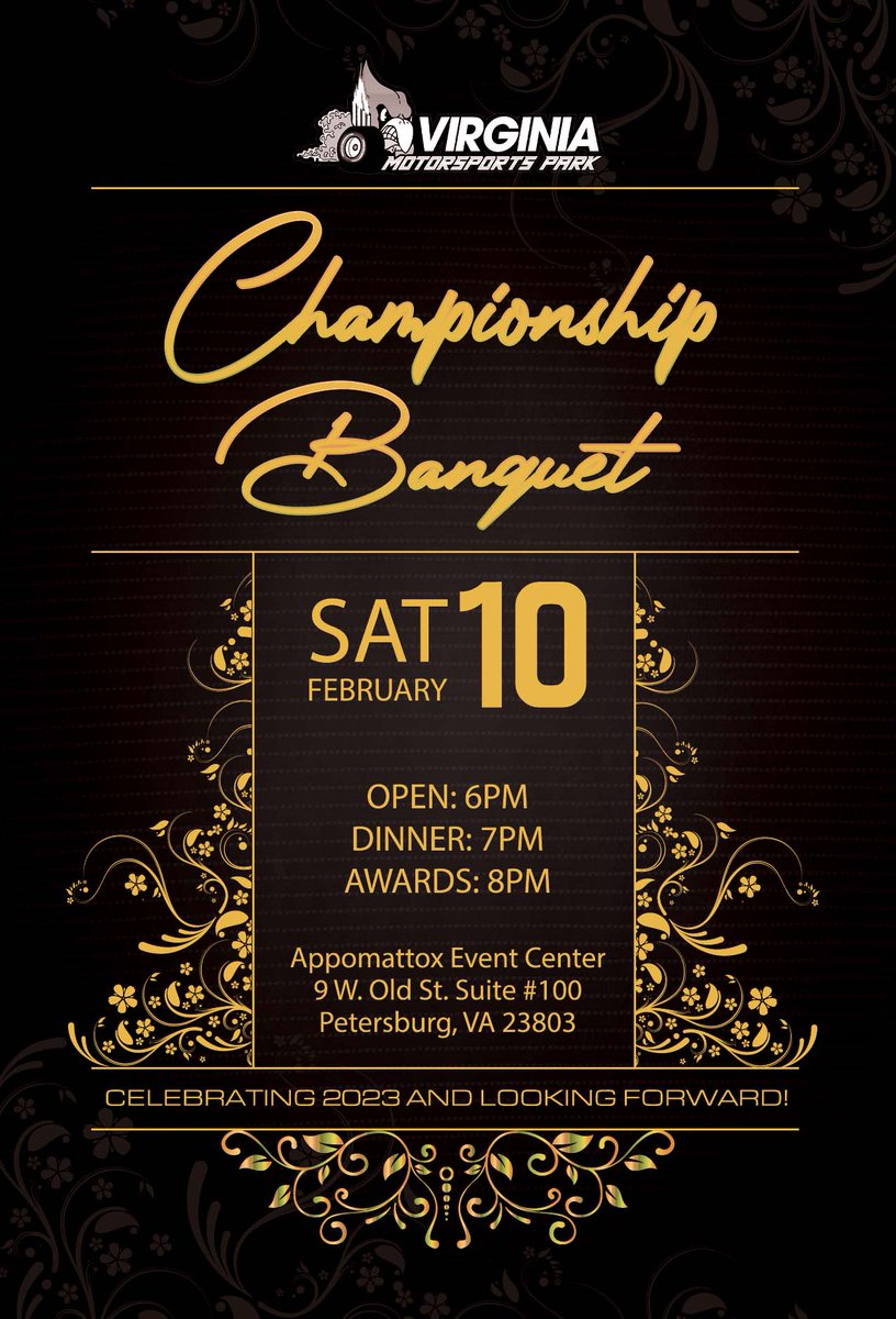 The VMP Championship Banquet highlighting the 2023 season will be held on Saturday, February 10 - right after the last Daily Driver Winter Series event. Tickets are available now until February 7th at 8pm, must purchase in advance. Buy Tickets Here: buy.kisticket.com/#/MTkx/event/3…