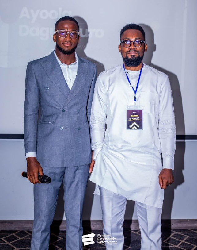 webmasternn's tweet photo. @chidera_fortune did an amazing job! Kudos man. 

Met and reconnected with amazing people. 

If you were at the Ecom Growth Factory conference, kindly share some feedback. 

How was my teaching?

@sniper_crm https://t.co/yGdtjte6C2