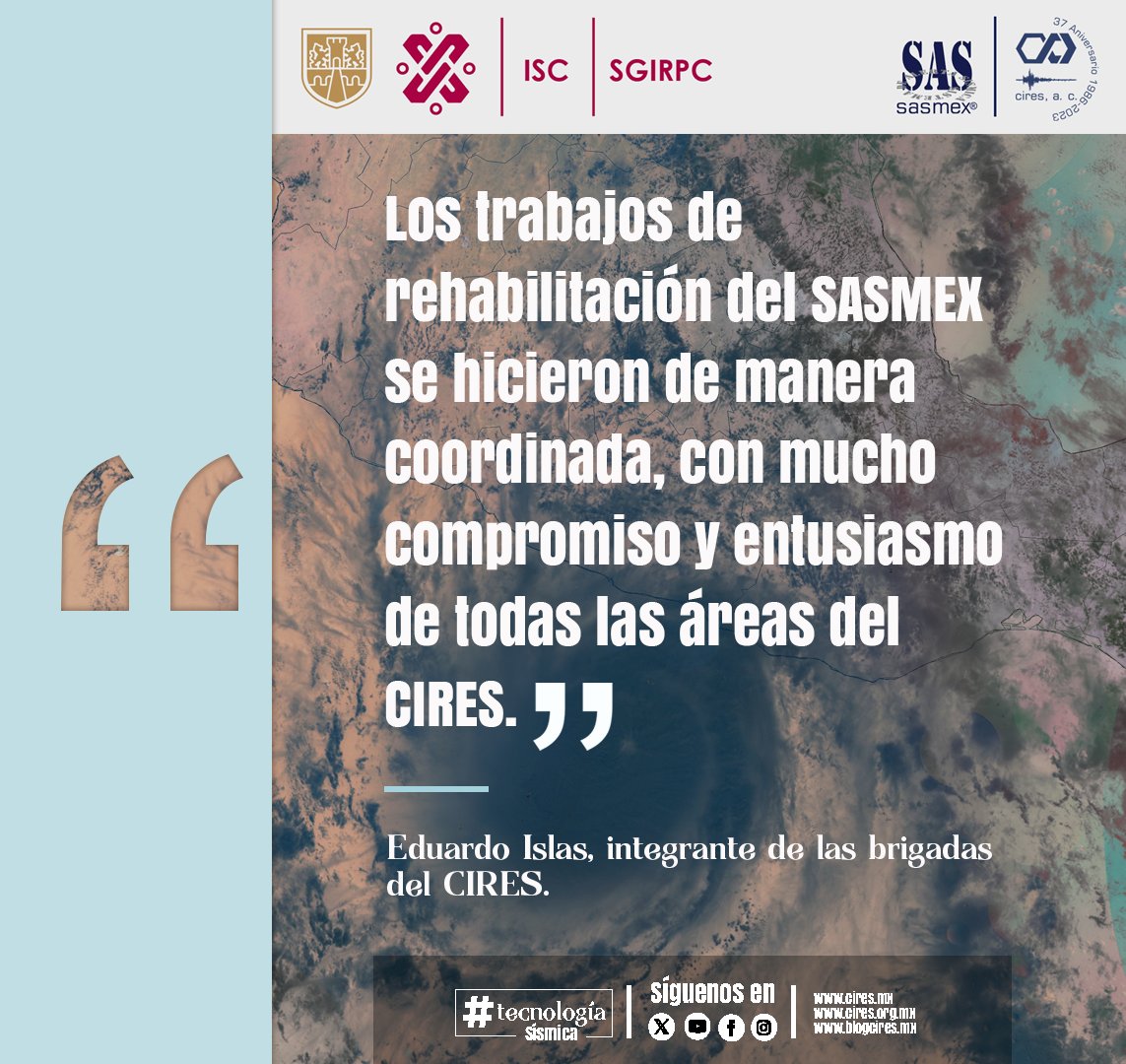 SASMEX's tweet image. La caja blindada que resguarda el cerebro de la estación San Pedro las Playas, resistió sin problema alguno los embates de Otis.
@CNPC_MX @laualzua @IIUNAM @FIUNAM_MX @ISC_CDMX @SGIRPC_CDMX
 #CIRESMuchoMásquelaAlertaSísmica
#CIRES37años
#HuracánOtis
#Prevención