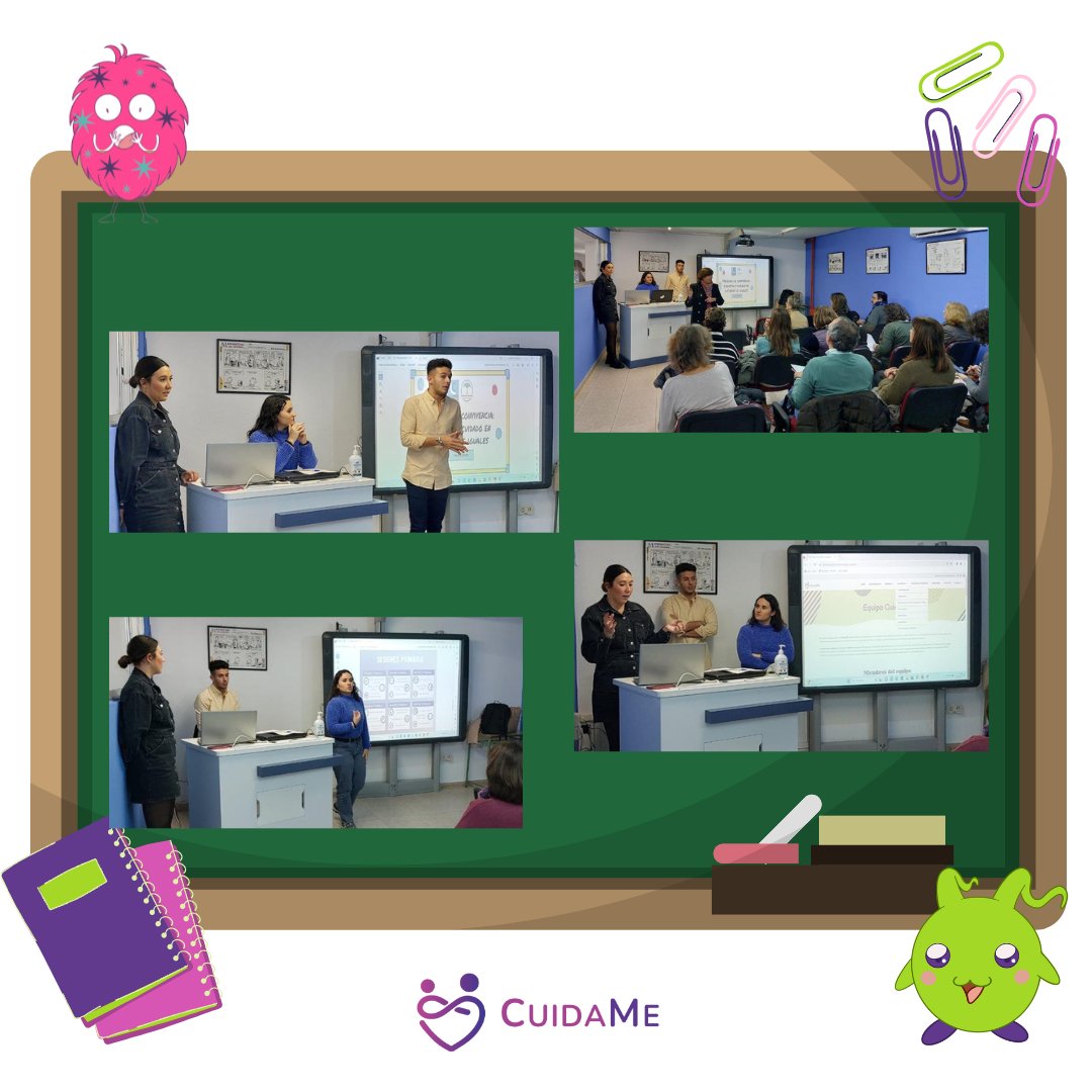 Comenzamos el año con el complejo pero apasionante reto que supone la evaluación y validación de la efectividad de nuestro programa. Para ello, tenemos 2 magnificos centros con los que hemos comenzado la formación docente y el trabajo de las sesiones con el  alumnado 🥳🥳