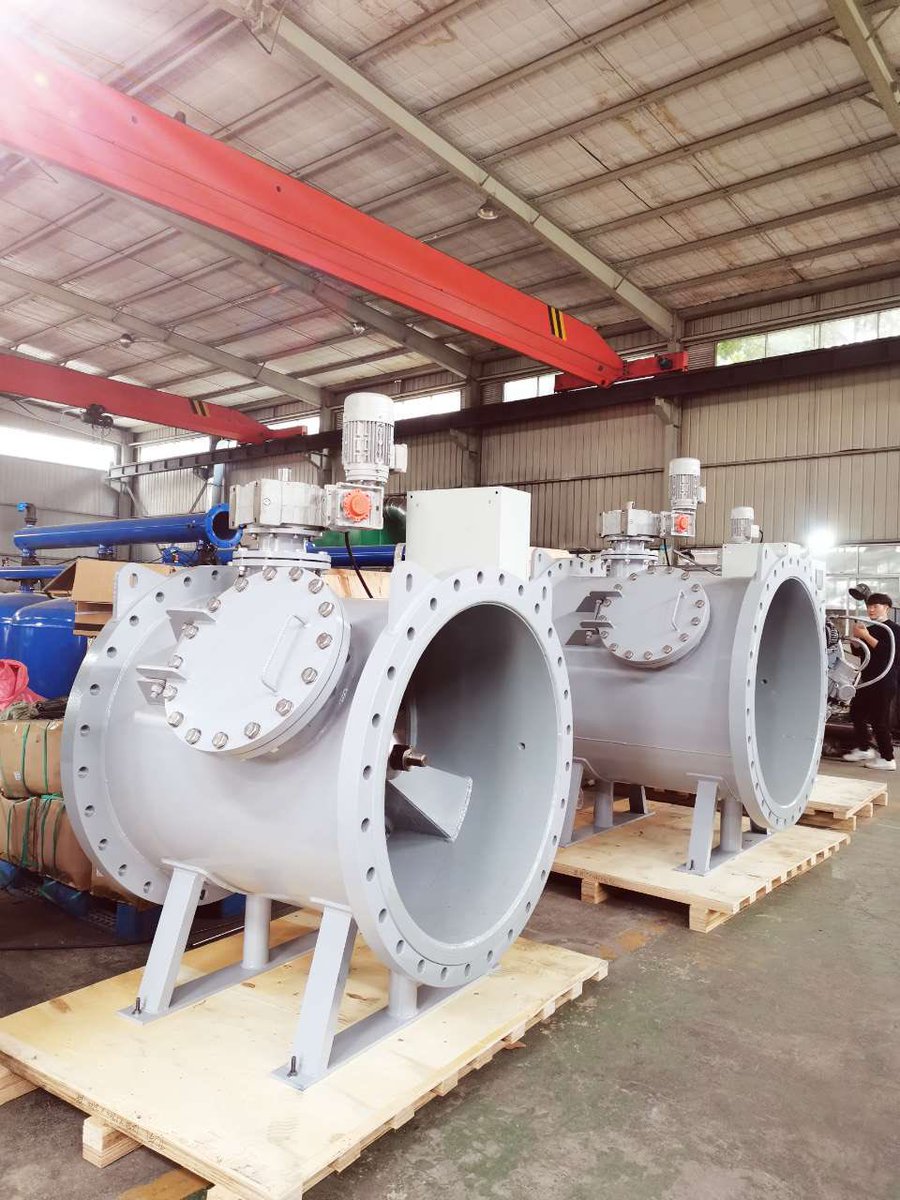 Automatic flushing  pipeline filters after pump.