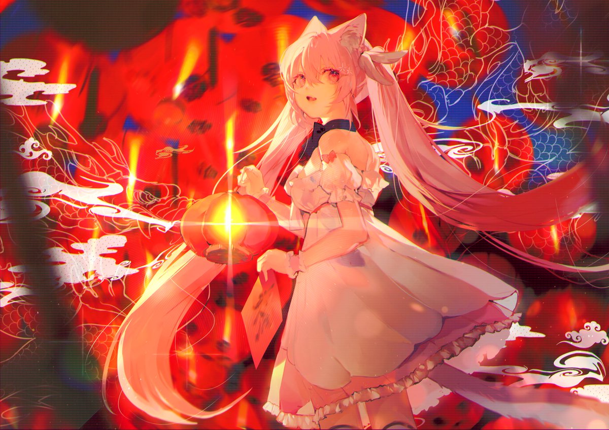 那個….新的一年要繼續陪著櫻瑤走下去喔🏮 
我們約定了喔❤️
✨繪師：<a href="/a_pearhei/">XueLi🍐@CommissionOFF!!</a> 感謝你再次接受委託💘