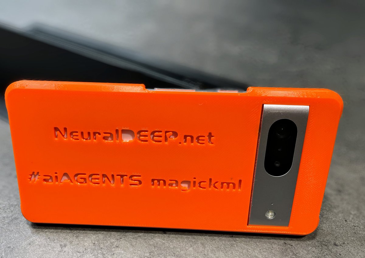 NeuralDEEPnet's tweet photo. Cloud native AI agent hardware gadget ? Yes sir, wip....
@MagickML @mrmetaverse @dogpatchlabs
#ai #aiaigent #aiagent #3data https://t.co/QBtxwdc9xK
