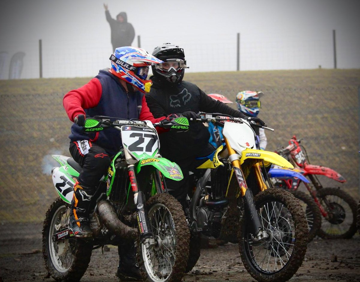 Me and Jake about to have a mud fight