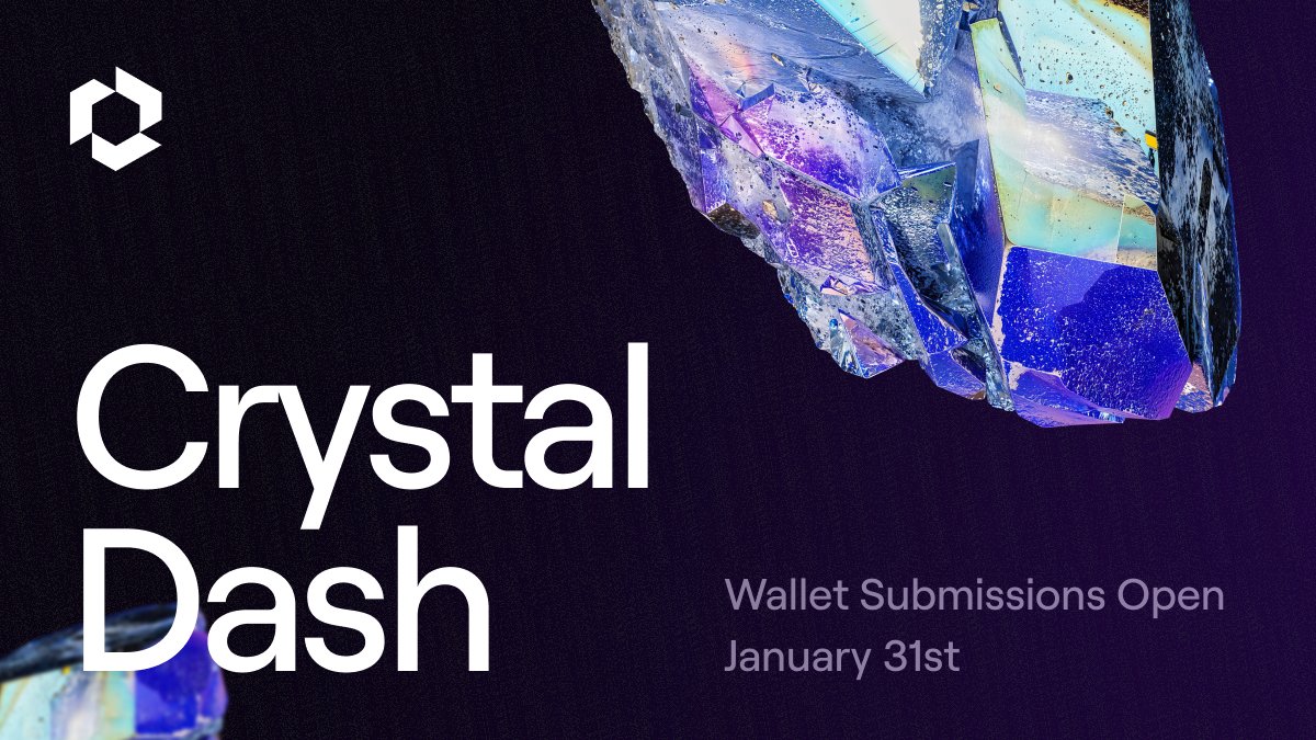 Mark your calendars, Crystal Dash players!

Wallet submissions open on Wednesday, 31st January, making you eligible for the $Portal airdrop. Be ready to submit at crystaldash.co once it goes live. Don't miss out!