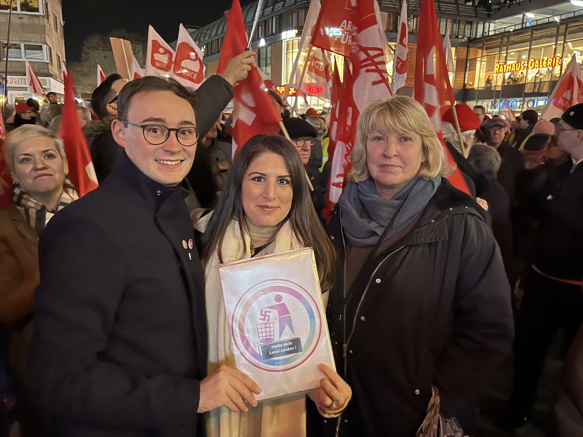 Antifaschismus ist Handarbeit!
Seit 160 sozialdemokratische Tradition.