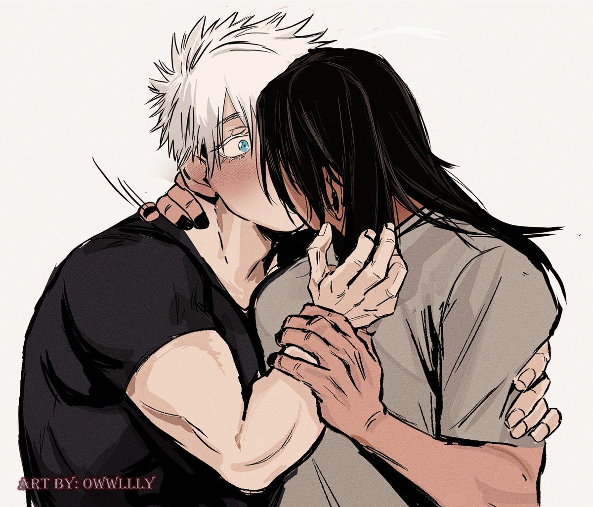 OwwlllY's tweet image. Geto the only man who can make Satoru reach his limits #JujutsuKaisen #satosugu