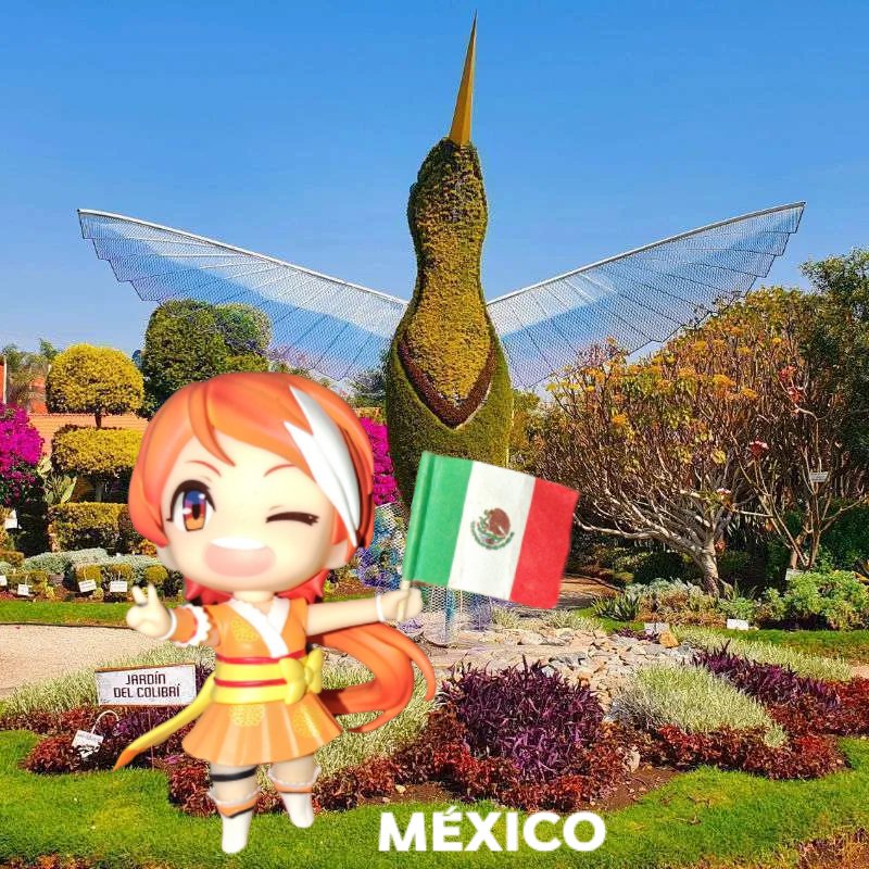 @crunchyroll_la Bienvenida a México 🇲🇽 Hime-Chan, te deseamos un camino lleno de flores 💐🪻 y buen viaje ✈️. #StayCrunchy #HimeCrunchyroll #ViajeDeHime