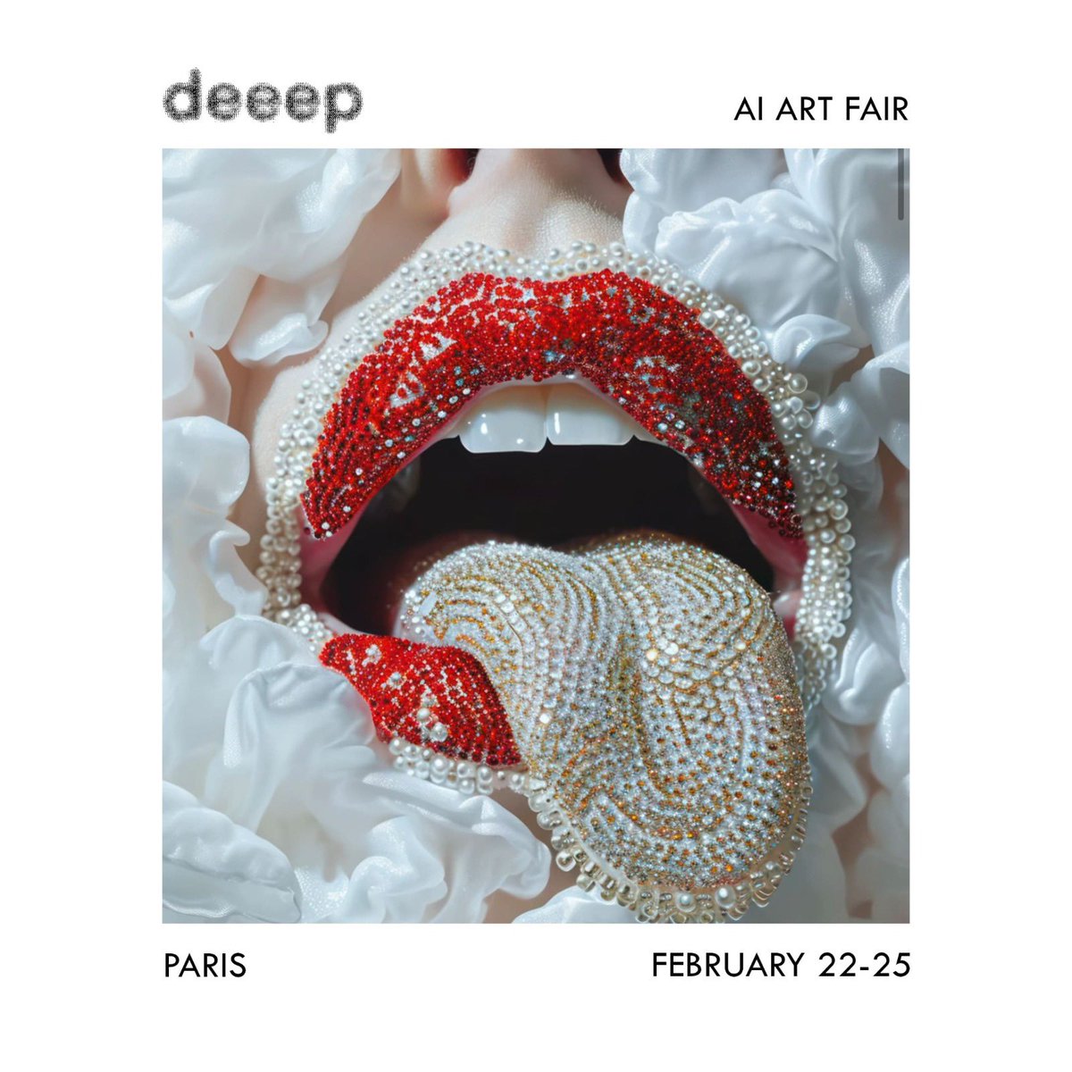 Thrilled to announce my involvement in organizing @deeep_artfair AI Art Fair in Paris from February 22 to 25! Grateful to collaborate with incredible minds on this journey. Let’s dive deep into the future of AI Art together! And into using AI to write my captions!🫢
#deeepartfair