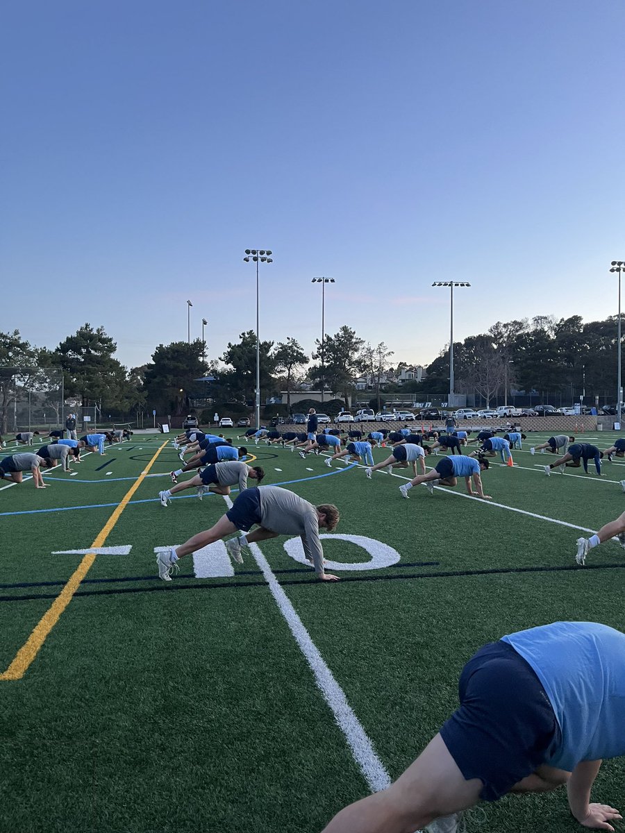 USDFootball's tweet photo. Iron Season Day 1 ✅

#GoToreros https://t.co/gjmyR48DBa