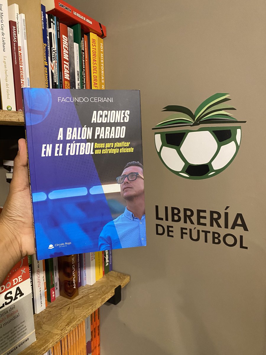 Enero vino cargado de novedades. Ahora llegan desde España. Y olé. 

📕 El juego de posición • $1.090
📗 La mentalidad de los equipos ganadores • $1890
📘 Analizar el fútbol • $1090
📙 Acciones a balón parado en el fútbol • $1390
