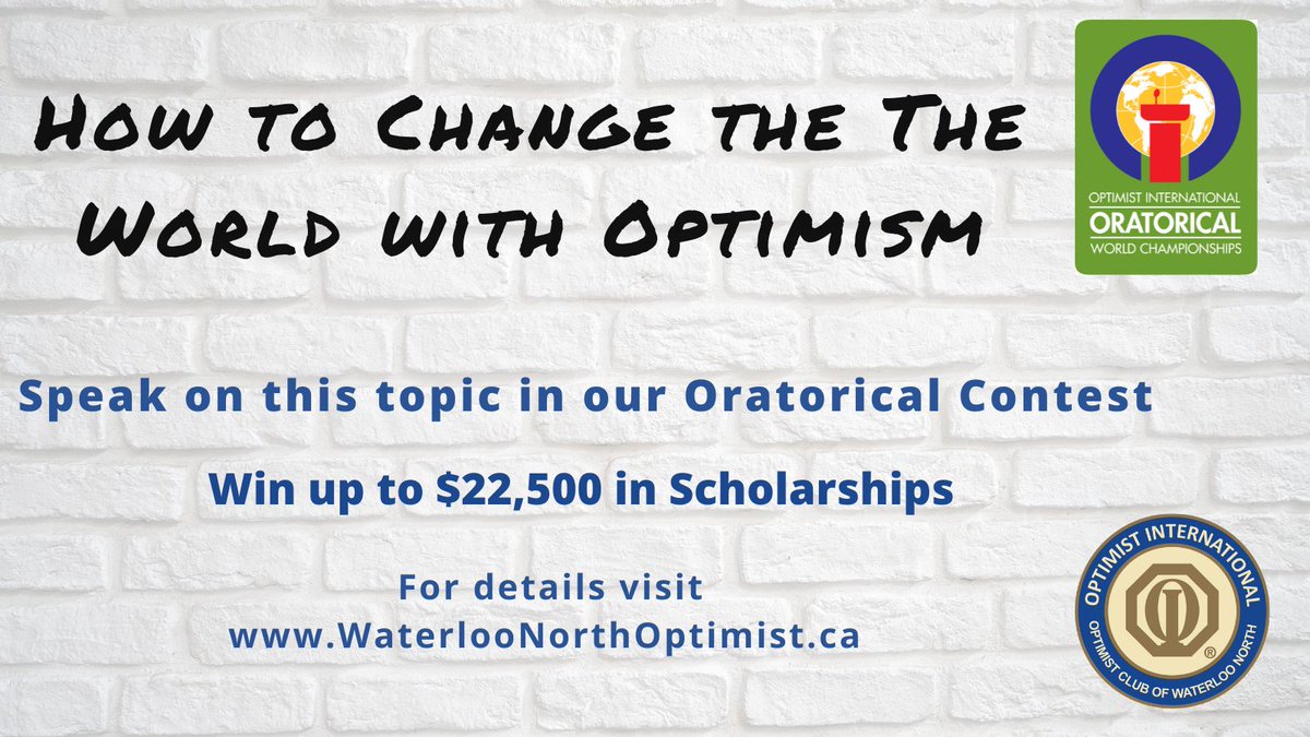 Optimist Club of Waterloo North tweet media
