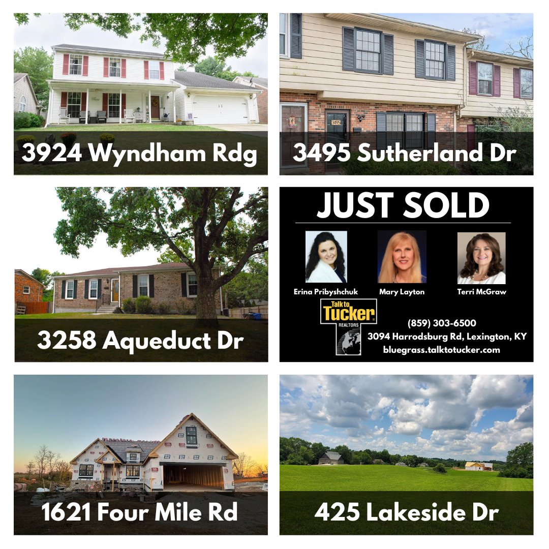 MaryLayton3's tweet photo. Celebrating our most recent closings in January! 3 by Erina, 1 by myself, and 1 by Terri 🥳🏡 Great work all! 👏
#justsold #closings #realestate #lexingtonky #kyrealestate #kyrealtor #homeowner #realestate #talktotucker #homebuyer https://t.co/1GgaJERXxt
