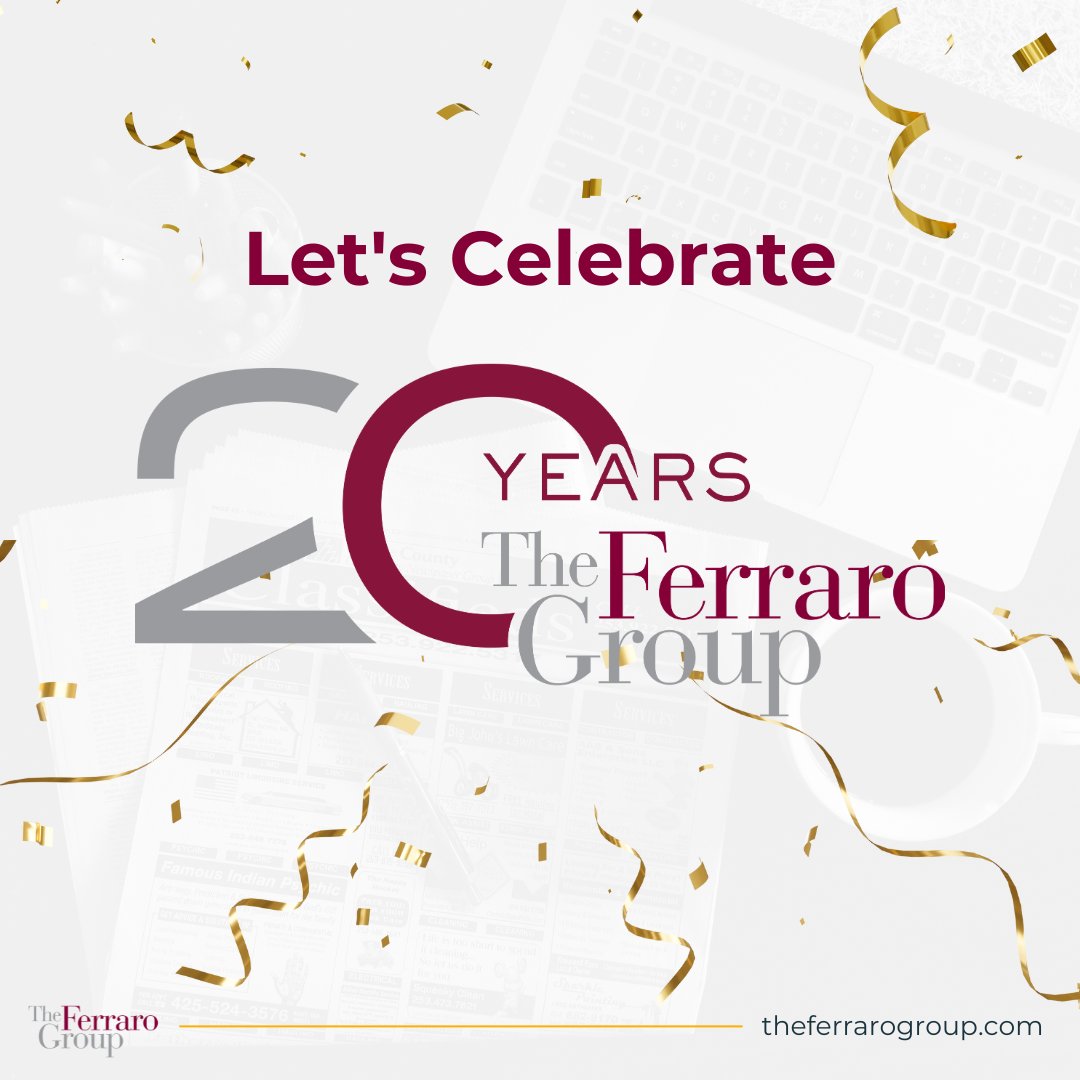 TheFerraroGroup's tweet image. 🥂🎈TFG is hitting the big 2-0!
🥳✨ Grateful for our clients, team, and communities who've made this journey extraordinary.

🚀🤝 Let's keep the success stories rolling!
________________________
#TheFerraroGroup #PRSuccess #PASuccess #AnniversaryCelebration #CheersToMoreYears