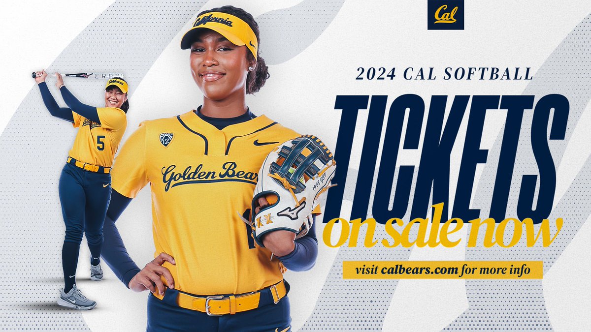 Swing into softball season with the Bears. Tickets are on sale now! 🎟️ » calbea.rs/3vNl857 #GoBears