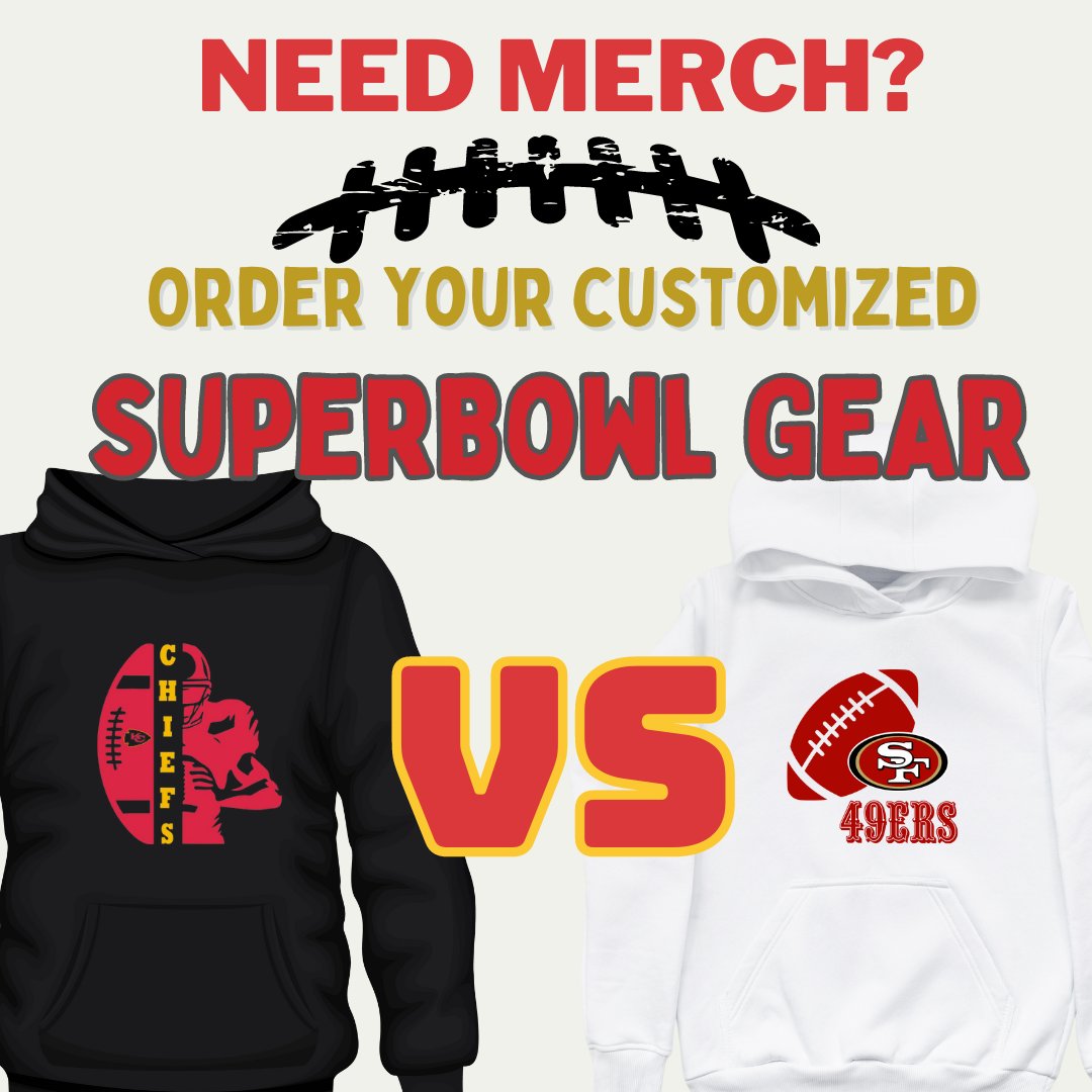 thetealcouch's tweet image. Gear up for the ultimate showdown! 🏈🔥 Unleash your team spirit with the hottest Super Bowl merch! #SuperBowlSwag #GameDayGoals #MustHaveMerch #SuperBowlLVIII