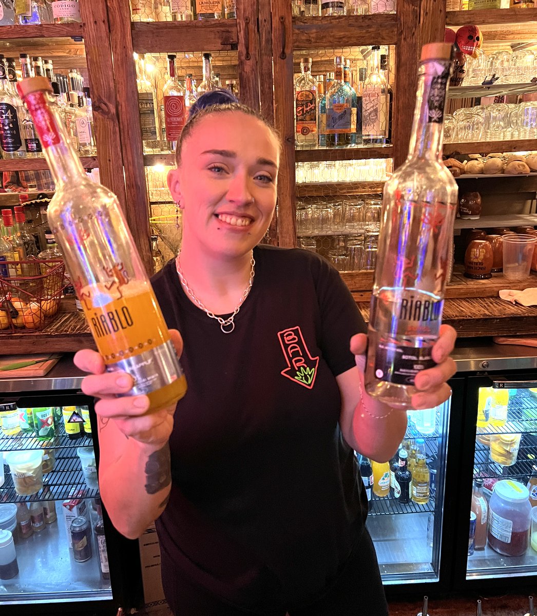 Have you tried Sotol? This beautiful spirit from northern Mexico is earthy, floral, and oh so delicious. Swing thru on Friday from 7-9pm for a complimentary tasting with Riablo Sotol - try their blanco and pineapple-infused expression. #dtphx #phoenix #arizona #mezcalbar