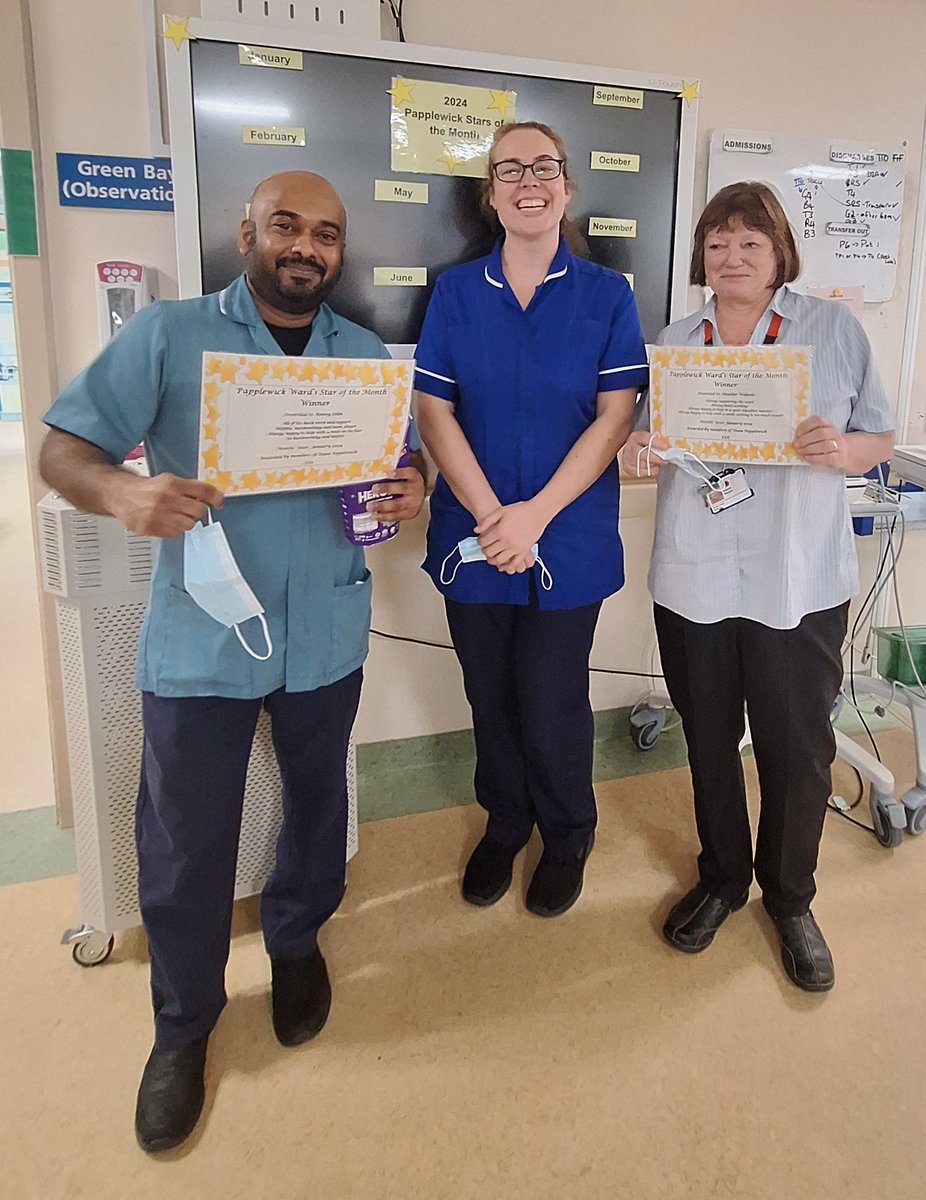 Papplewick Ward 🫀 (@papplewicknuh) on Twitter photo Congratulations to Roney and Heather our Papplewick Stars of the month ⭐️⭐️ first winners this year with many more to come! Well done to you both!! 🤩 @TeamNUH <a href="/NUHNursing/">NUH Nursing</a> <a href="/TraceyS84158159/">Tracey Stevenson</a> @TomWebbB3 Congratulations to Roney and Heather our Papplewick Stars of the month ⭐️⭐️ first winners this year with many more to come! Well done to you both!! 🤩 @TeamNUH <a href="/NUHNursing/">NUH Nursing</a> <a href="/TraceyS84158159/">Tracey Stevenson</a> @TomWebbB3