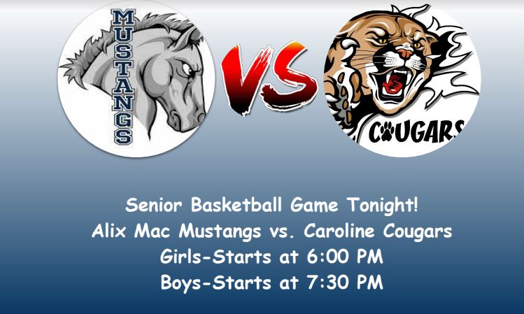 Our Senior Girls and Boys Basketball teams go up against the Caroline Cougars tonight! Come cheer them on - GO MUSTANGS! #BuildingMomentum #Reconnection <a href="/WCPS72/">Wolf Creek Schools</a>