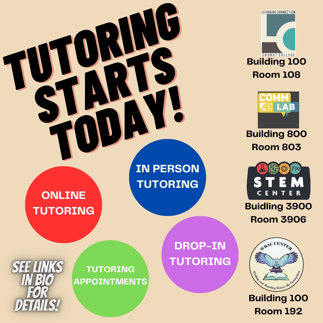 Chabot College Learning Connection tweet media