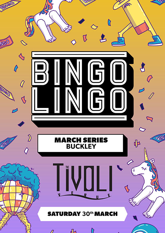 ***MARCH***

Sat 16th <a href="/thehotonetwo/">The Hot One Two</a>
Frid 22nd <a href="/SonsLibertyUK/">Sons of Liberty</a> 
Sat 23rd <a href="/DizzyLizzyBand/">Dizzy Lizzy</a> (Thin Lizzy tribute)
Sat 30th <a href="/bingolingo/">BINGO LINGO</a> 

tivolivenue.com

#TheHotOneTwo #SonsofLiberty #ThinLizzy #Tribute #BingoLingo #Bingo #NorthWales