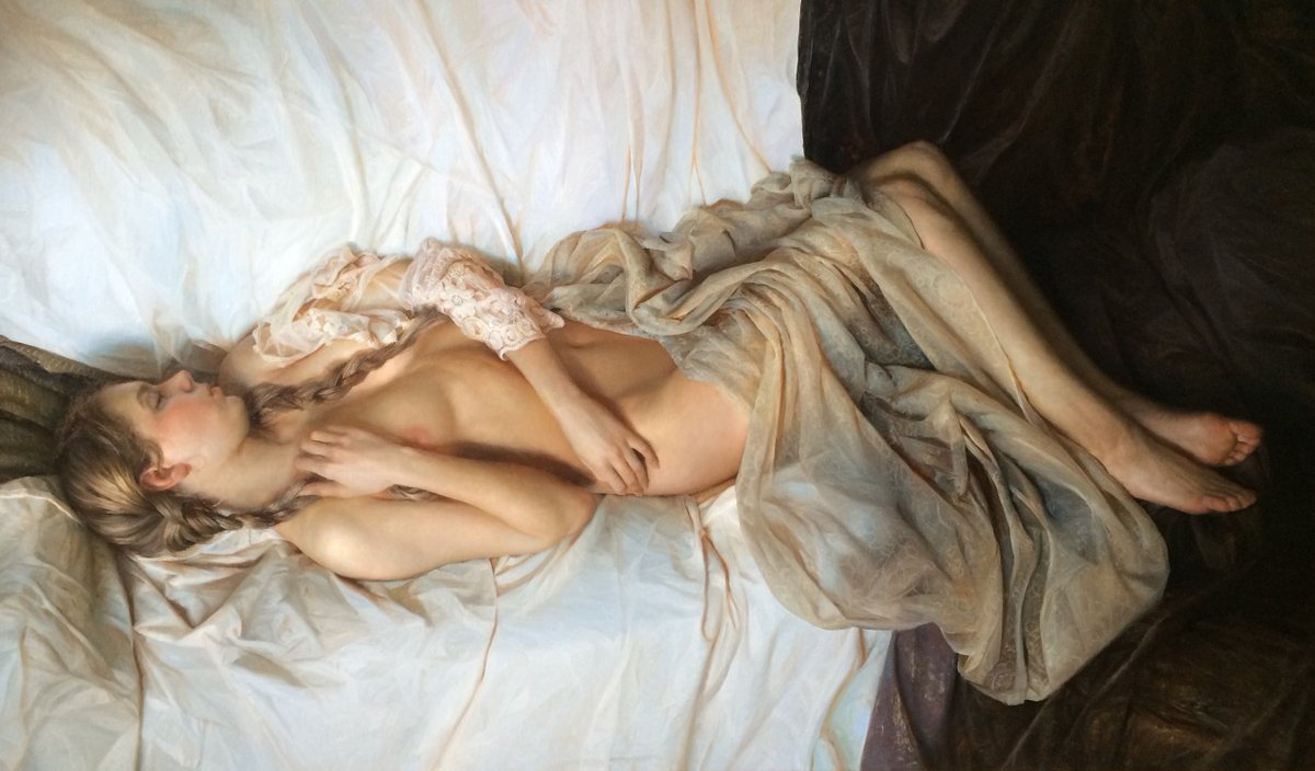 serge marshennikov's oil painting with detail