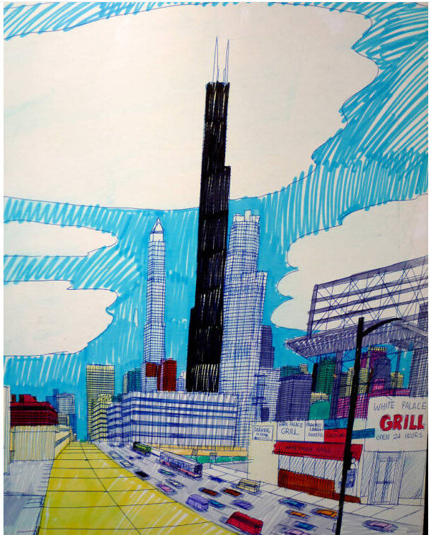 t_annie_howard's tweet image. I know there’s still a strong contingent of ‘I still call it Sears Tower’ people in Chicago, but what if we instead accepted the name change and thought of it as (Wesley) Willis Tower instead?