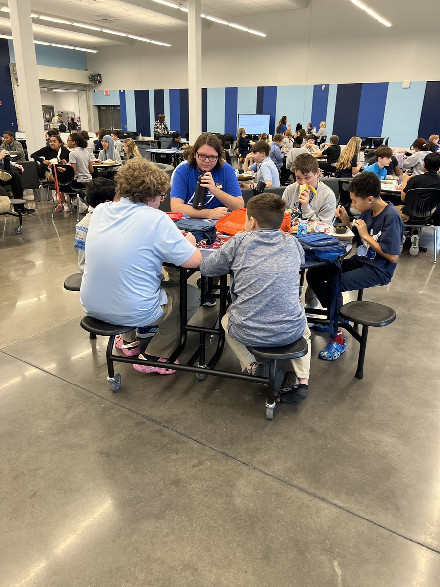 What an Awesome day we had today <a href="/EchoTrailMiddle/">Echo Trail Middle School</a>, <a href="/EasternHS/">Eastern High School</a> and <a href="/LSlaughter225/">Leslie Slaughter</a> brought their Ambassadors over for grEaT insight and information about High School &amp; what to expect, our students were so ExciTed to share about ET as well <a href="/ExploreJCPS/">JCPS Explore Pathways</a> 
#chasEThecuriosity