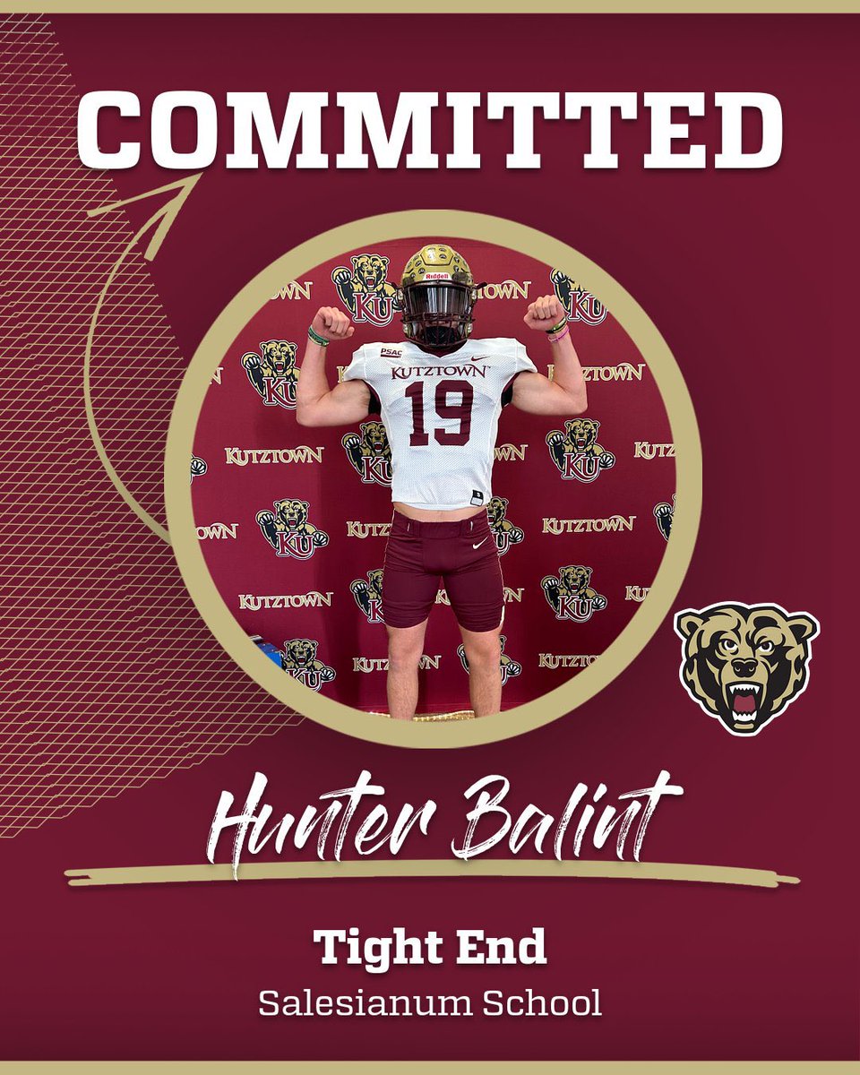 I’m very exited to announce that I will be continuing my athletic and academic career at Kutztown University!! <a href="/CoachDelleDonne/">Gene Delle Donne</a> <a href="/KUHC_Clements/">Jim Clements</a> <a href="/CoachQuarterman/">Marcel Quarterman</a> <a href="/CoachCuttJr/">Patrick Honeycutt</a> <a href="/KUBearsFootball/">Kutztown Football 🐻</a> <a href="/ncollachi14/">Noah Collachi</a>