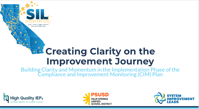 hqiep's tweet photo. Happening now - @PSUSD sharing their #improvement journey with @CADeptEd Intensive Unit and Smalls. Thank you for sharing your story and learnings along the way. #continuousimprovement #CIM @CCEECA #fmta @system_leads https://t.co/IZHBAsqkA1