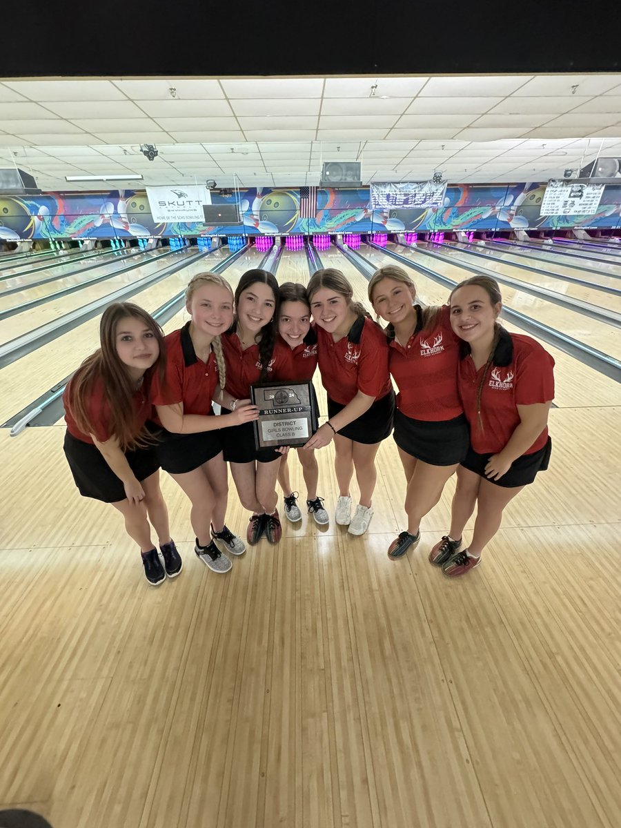 District runner up!!! So proud of these girls! #nopinstanding 👏🎳🦌